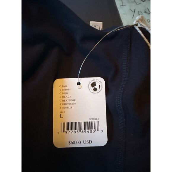 FP Movement x Hatch Black Crop Tank Top Size L NWT - Picture 4 of 6